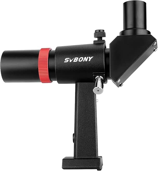 Right-Angle 6x30 Finderscope with Crosshair