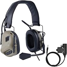 Tactical Headset with Microphone for Phone