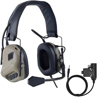 Tactical Headset with Microphone for Phone