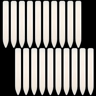 20 Plastic Bone Folders for Paper and Leather Crafts