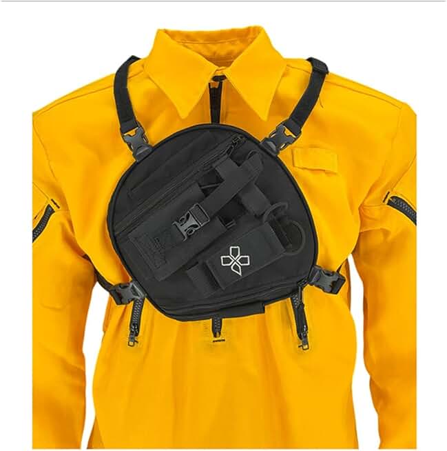 Radio Chest Harness for 2-Way Radio and Electronics