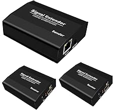 HDMI Extender Over Cat5e/6, 558 ft, 1080p, Plug & Play