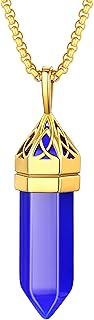 Celtic Knot Crystal Pendant with Birthstone