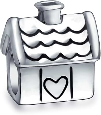 Heart-shaped charm for new homeowners and families
