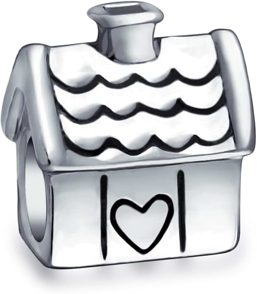 Heart-shaped charm for new homeowners and families