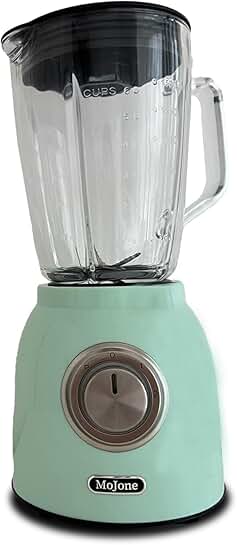 High-Speed Kitchen Blender with 50oz Glass Jar