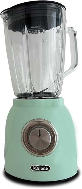 High-Speed Kitchen Blender with 50oz Glass Jar