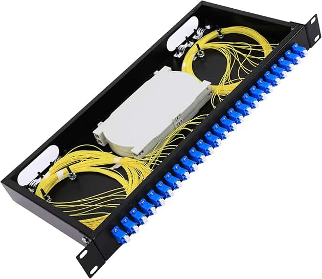 48-Port LC Rack Mount Fiber Enclosure Kit
