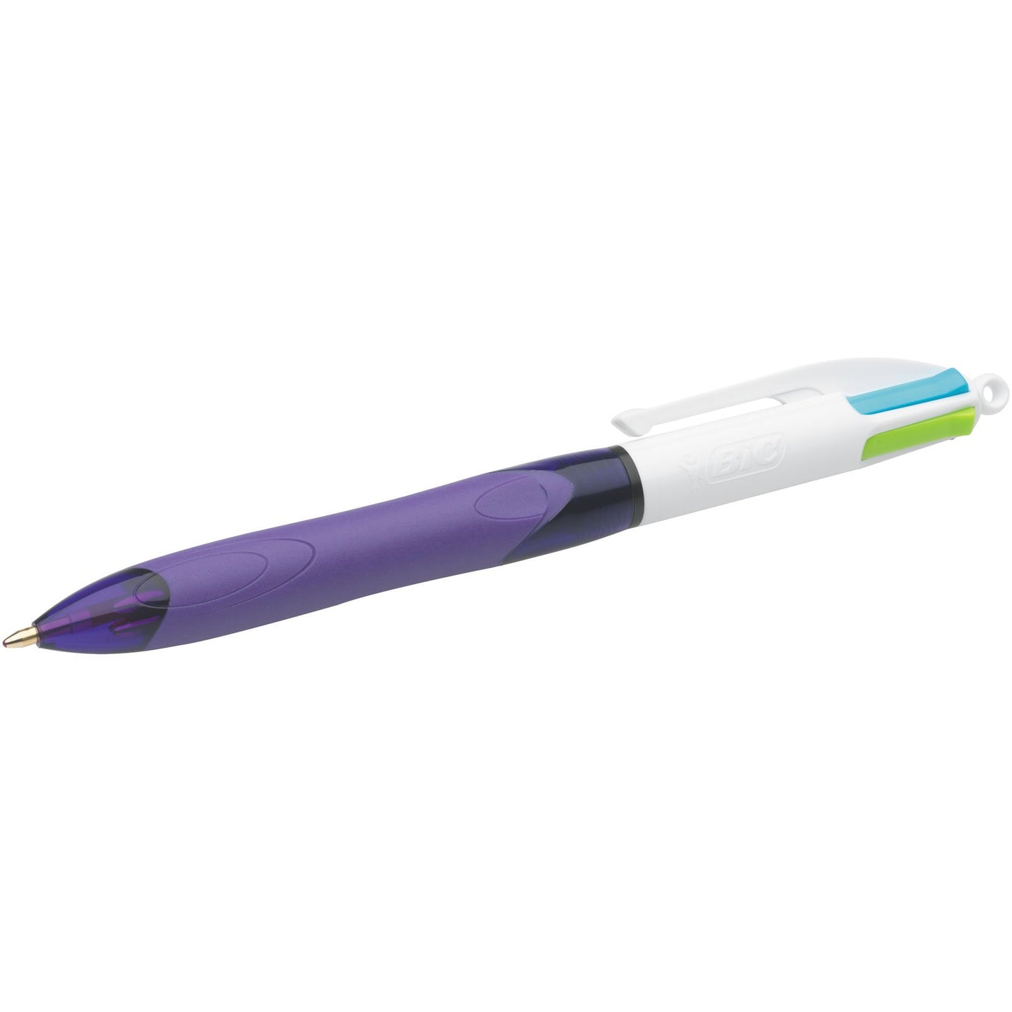 Four-Color Grip Ballpoint Pen in Fashion Colors