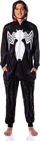 Venom Union Suit Adult Hooded Pajamas