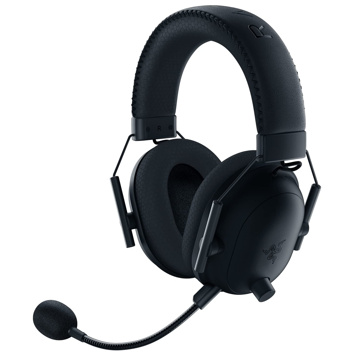 BlackShark V2 Pro Wireless Gaming Headset: THX 7.1 Spatial Surround Sound, Detachable Mic, For PC, Mac, PS4, PS5, Switch- Black(Renewed)
