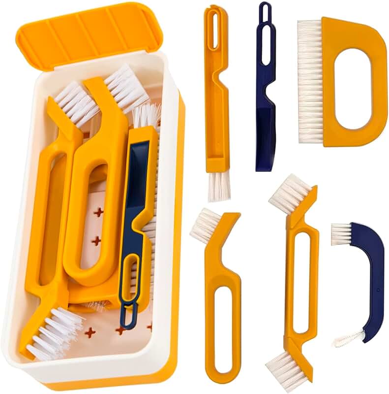 Multifunctional Handheld Gap Cleaning Brush Set