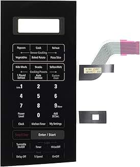 Upgraded Switch Membrane for Microwave Oven