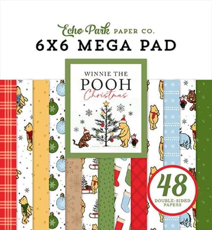 Winnie the Pooh Christmas Mega Pad 6x6