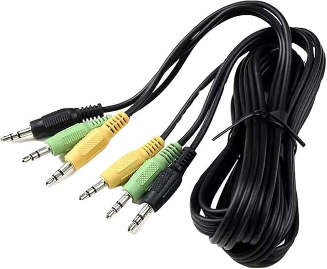 3.5mm Stereo Audio Cable, 5 Feet