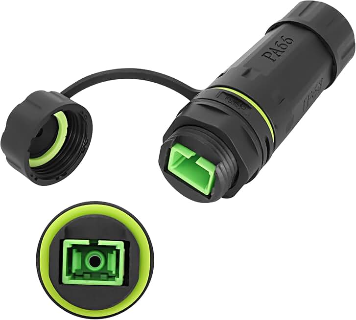IP68 Waterproof SC Duplex Fiber Optic Adapter