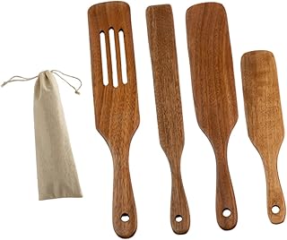 Heat-resistant Wooden Cooking Utensil Set for Kitchen