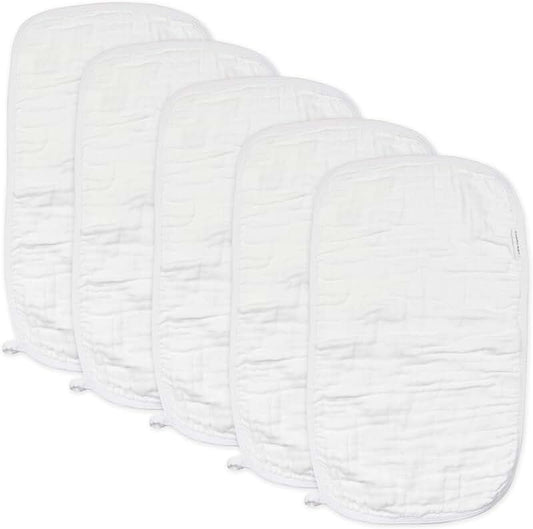 Organic Cotton Baby Burp Cloths Pack