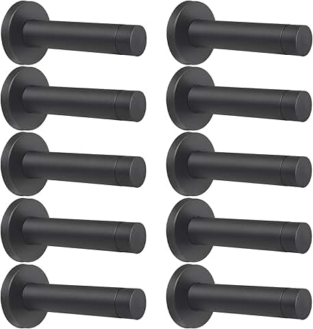 10-Pack Heavy Duty Stainless Steel Door Stops