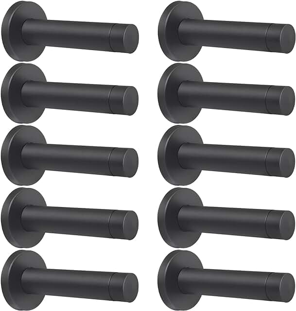 10-Pack Heavy Duty Stainless Steel Door Stops