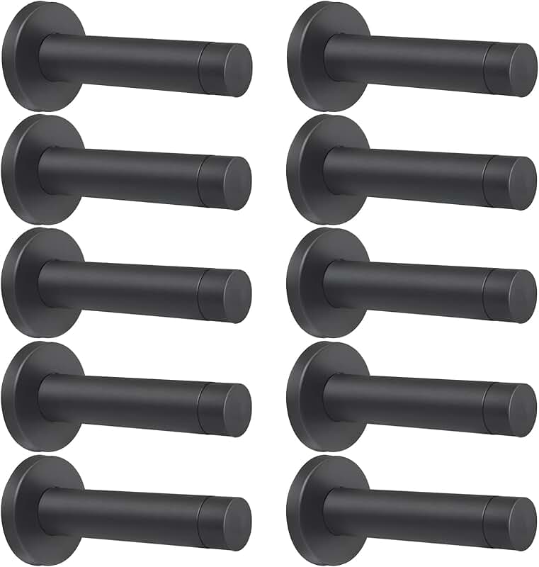10-Pack Heavy Duty Stainless Steel Door Stops