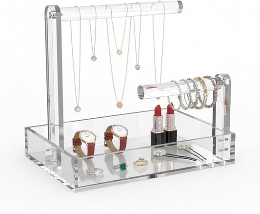 Modern 3-Cube Ladder Shelving Unit for Home Storage