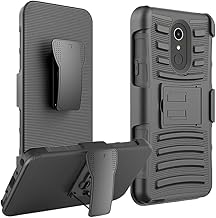 Heavy Duty Shockproof Phone Case with Kickstand and Belt Clip