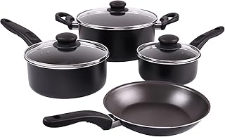 7-Piece Non-Stick Aluminum Cookware Set