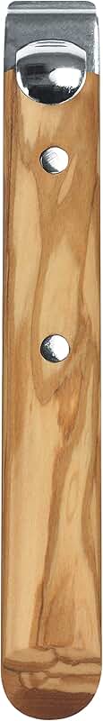 Wooden removable handle for cast iron cookware
