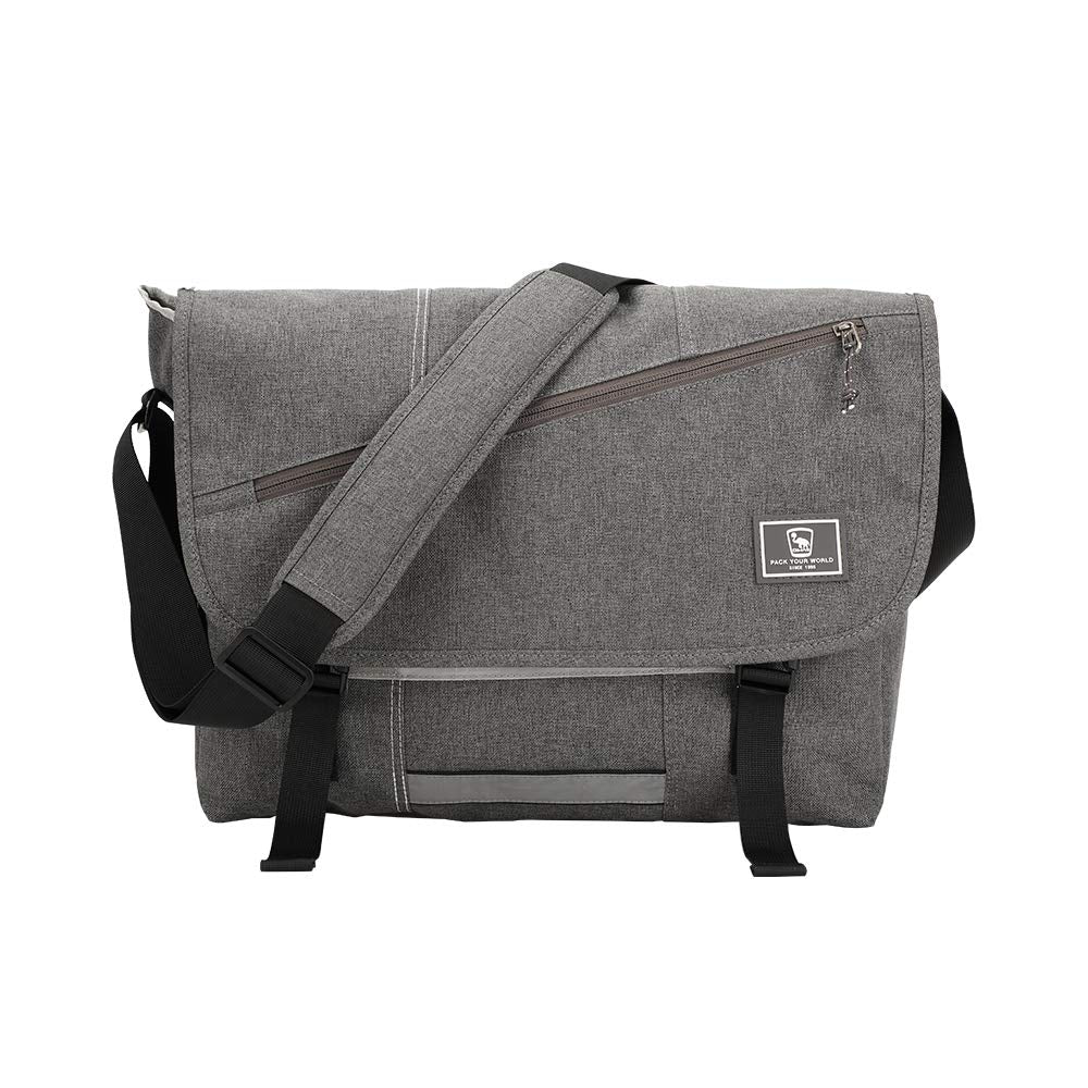 Messenger Bag for Women - Canvas 15.6 Inch Laptop Satchel Computer Briefcase Mens Crossbody Bag School Backpack