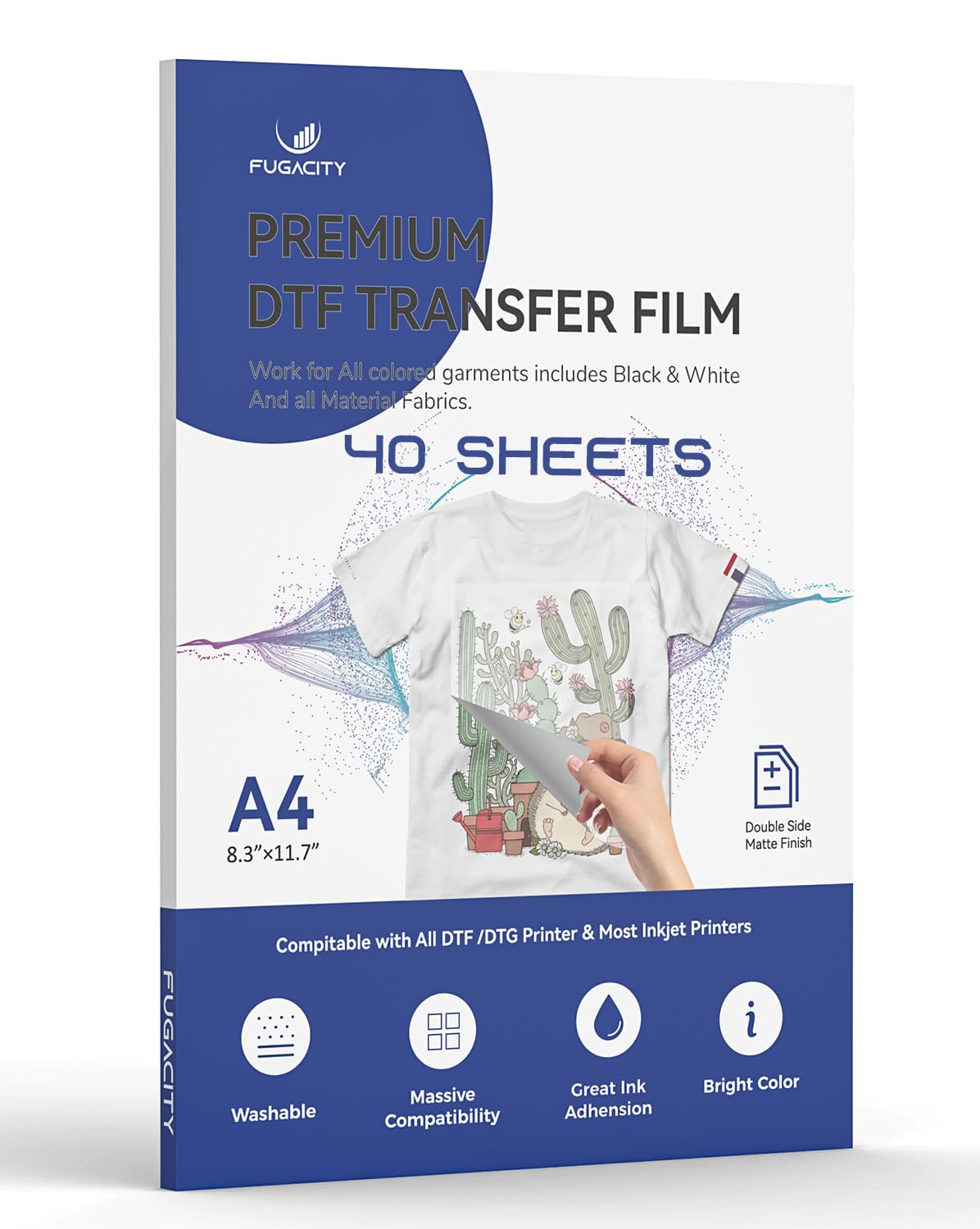 MattePrint T-Shirt Transfer Paper 40 Sheets A4
