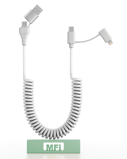 4-in-1 USB C Charging and Data Cable, 6ft