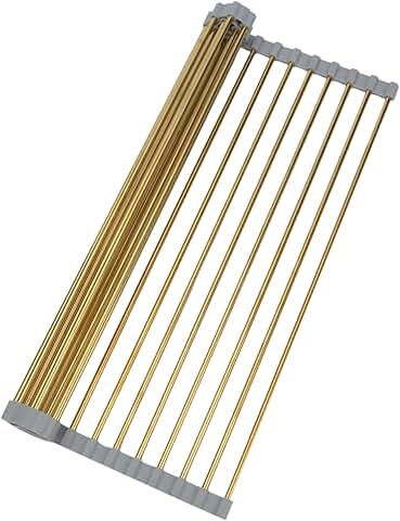 Stainless Steel Over-Sink Dish Drying Rack