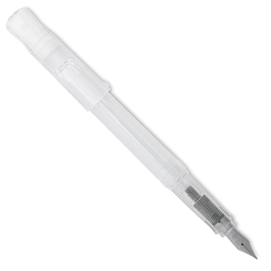 Kakuno Fountain Pen with Clear Barrel and Medium Nib