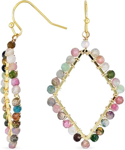 Colorful Chakra Gemstone Jewelry Set for Women