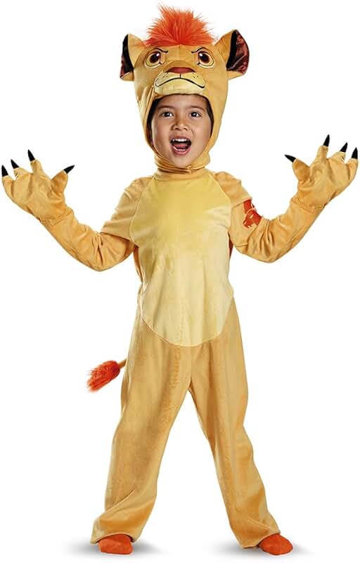 Toddler Boys' Lion Guard Costume, Multicolor, M