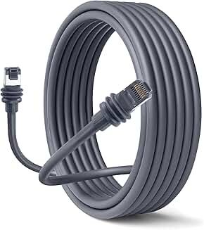 High-Speed Weatherproof Satellite Extension Cable, 150FT