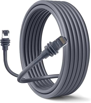 High-Speed Weatherproof Satellite Extension Cable, 150FT