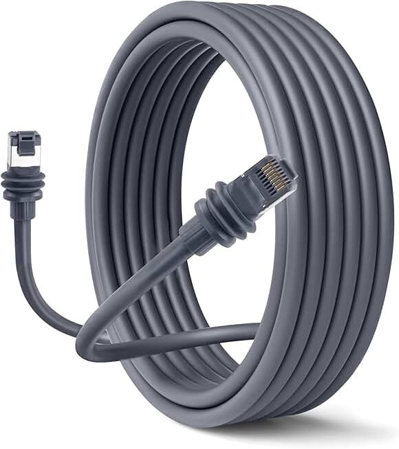High-Speed Weatherproof Satellite Extension Cable, 150FT