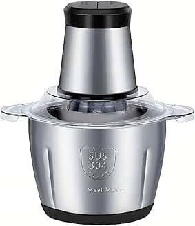 Electric Meat Grinder and Vegetable Chopper, 2L