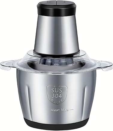 Electric Meat Grinder and Vegetable Chopper, 2L