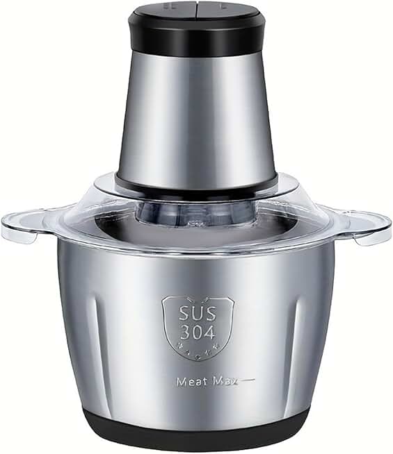 Electric Meat Grinder and Vegetable Chopper, 2L