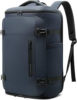 Large 40L Travel Backpack with Shoe Compartment and Laptop Pocket
