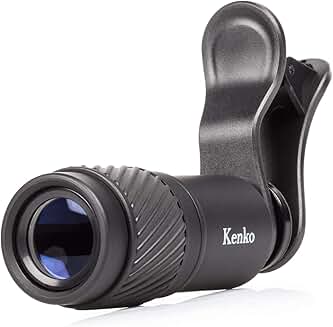 7x Telephoto Clip Lens and Monocular for Mobile Devices