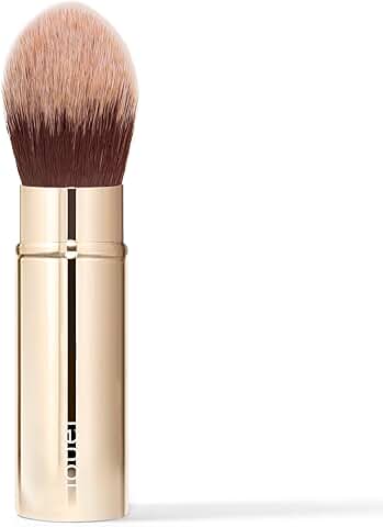 Travel-Friendly Complexion Makeup Brush with Soft Bristles