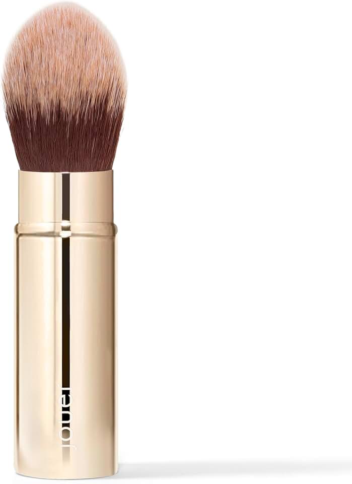Travel-Friendly Complexion Makeup Brush with Soft Bristles