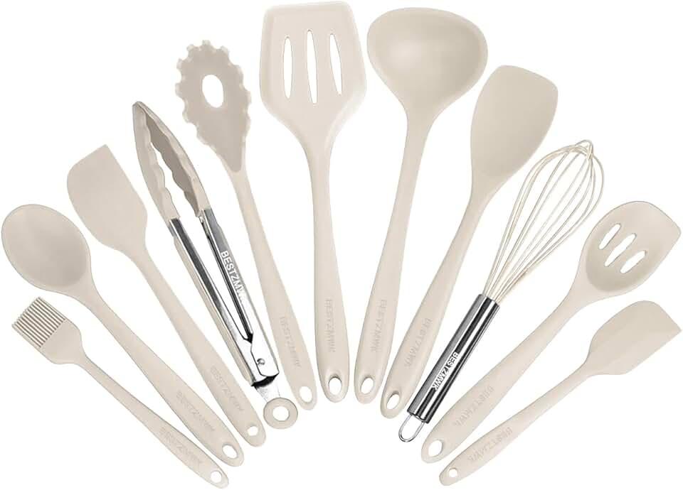Colorful 11-Piece Silicone Kitchen Utensil Set