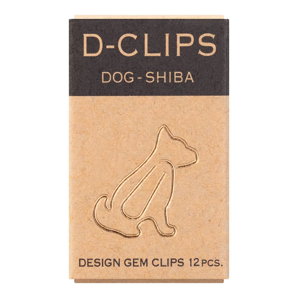 Mini D-Clips Paper Clips, 12 Pieces