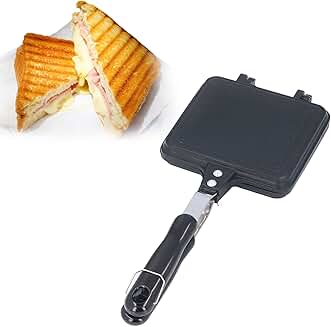 Non-stick Panini and Sandwich Grill with Handle