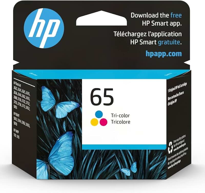 Tri-Color Ink Cartridge for Compatible Printers